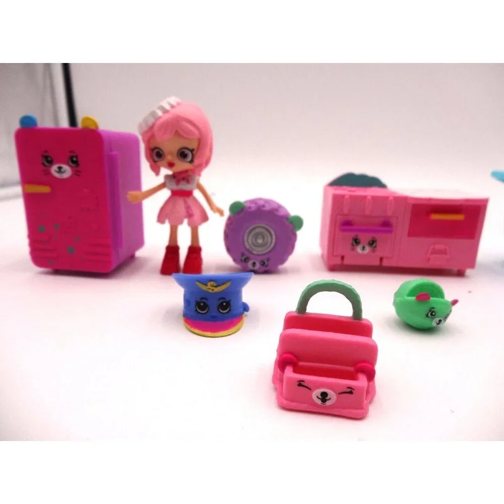 Shopkins air‎ Shoppies Dolls Air Skyanna's Jet Plane Airplane Camper and car